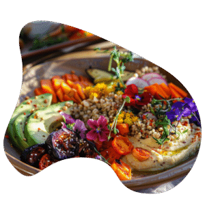 assiette nutritive et gourmande